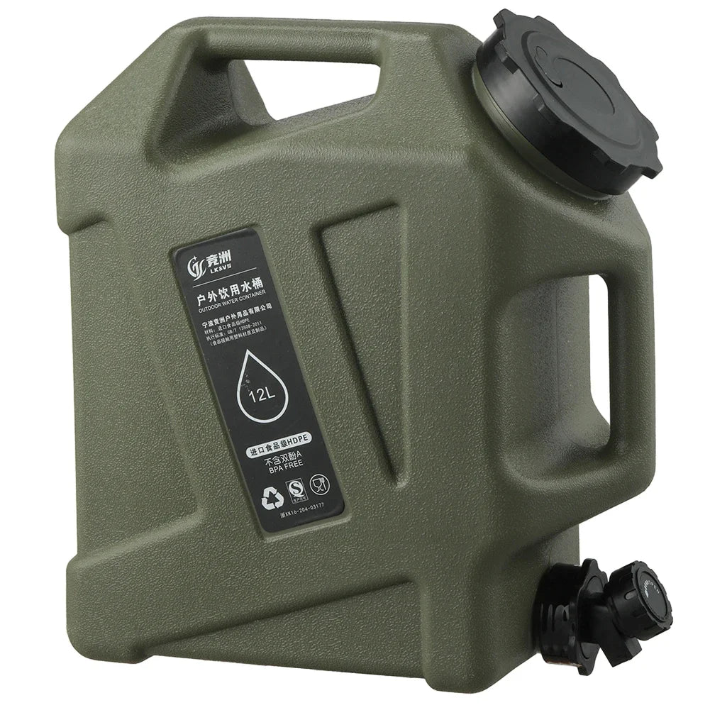 12L Portable Camping Water Container