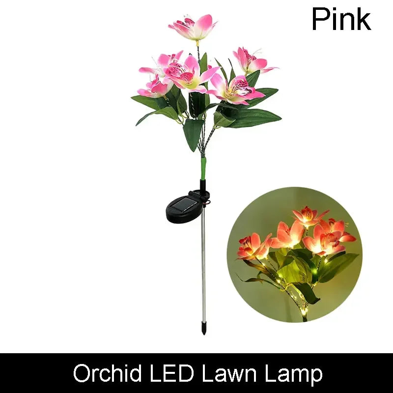Solar LED Butterfly & Sunflower Festoon Lights