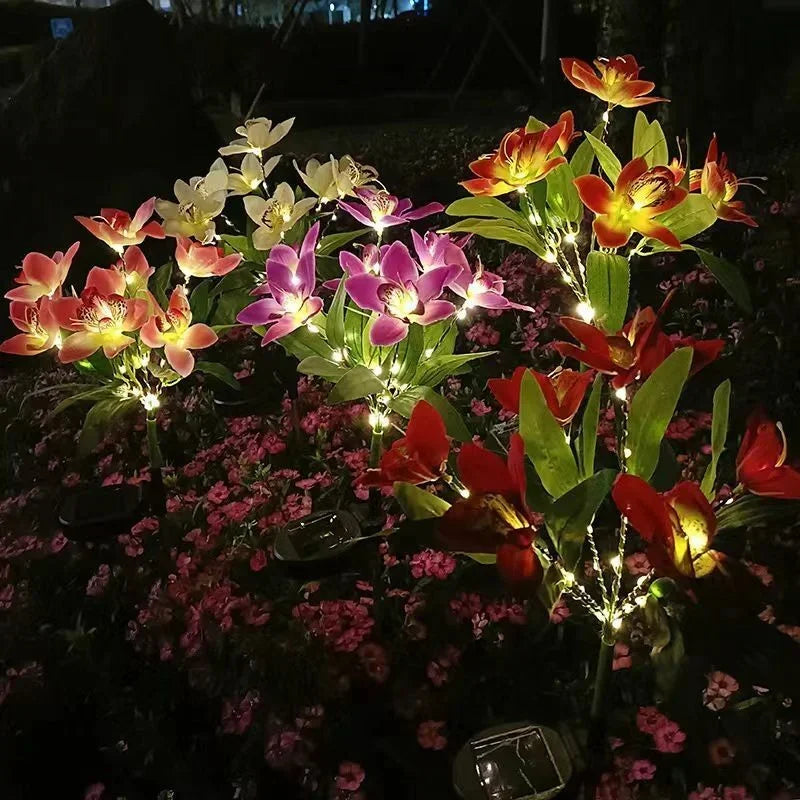 Solar LED Butterfly & Sunflower Festoon Lights