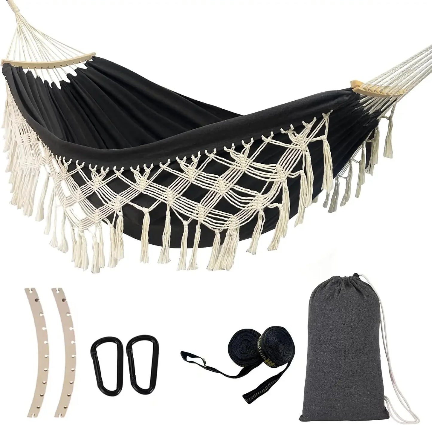 Double Hammock with Stand