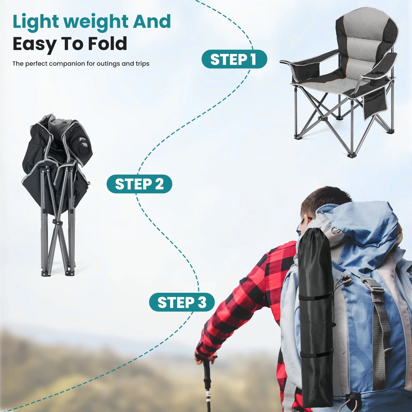 Heavy Duty Camping Chair