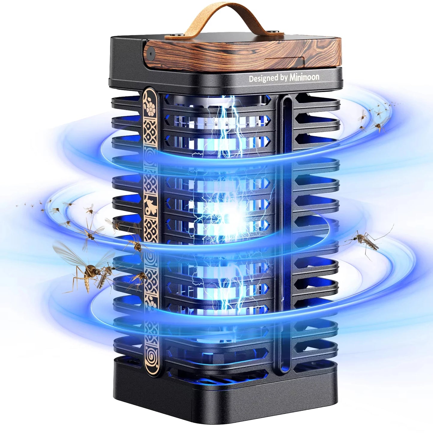 Minimoon 4200V High-Voltage Outdoor Bug Zapper