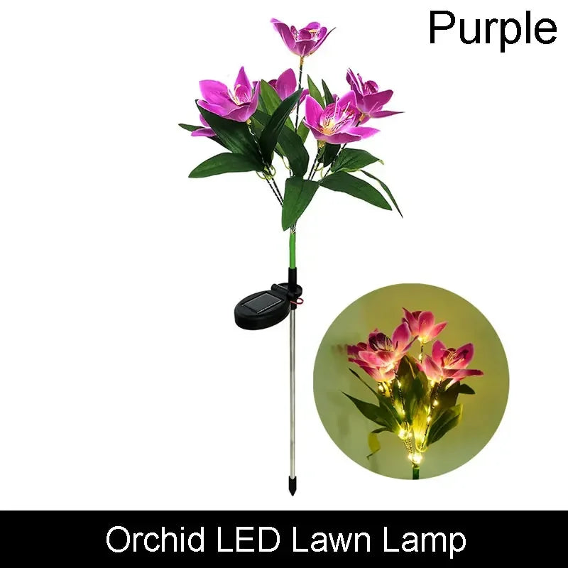 Solar LED Butterfly & Sunflower Festoon Lights