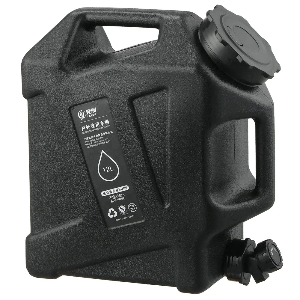 12L Portable Camping Water Container