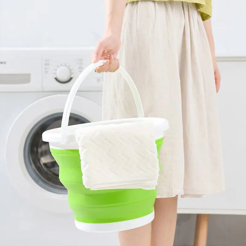 3L Folding Silicone Bucket