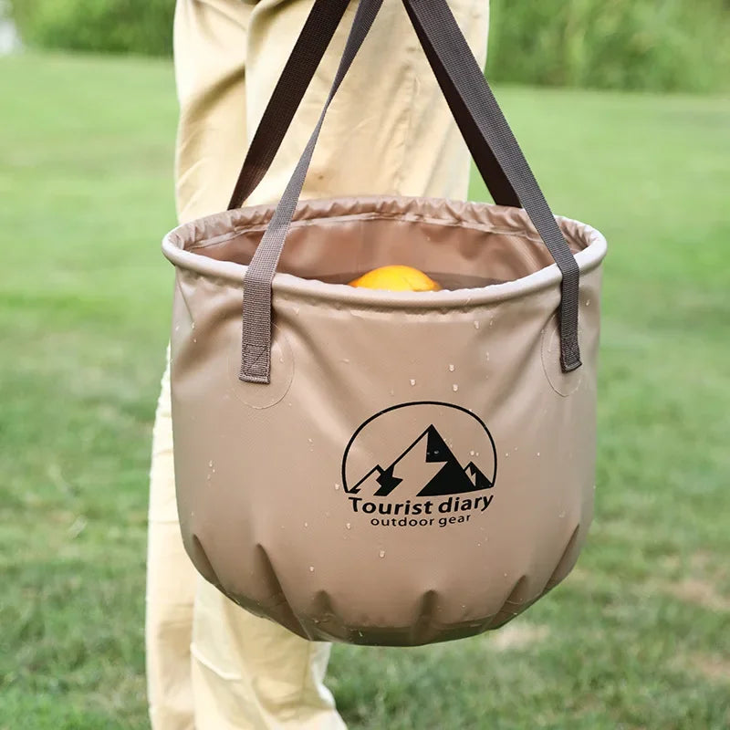 Foldable Waterproof Handheld Bucket