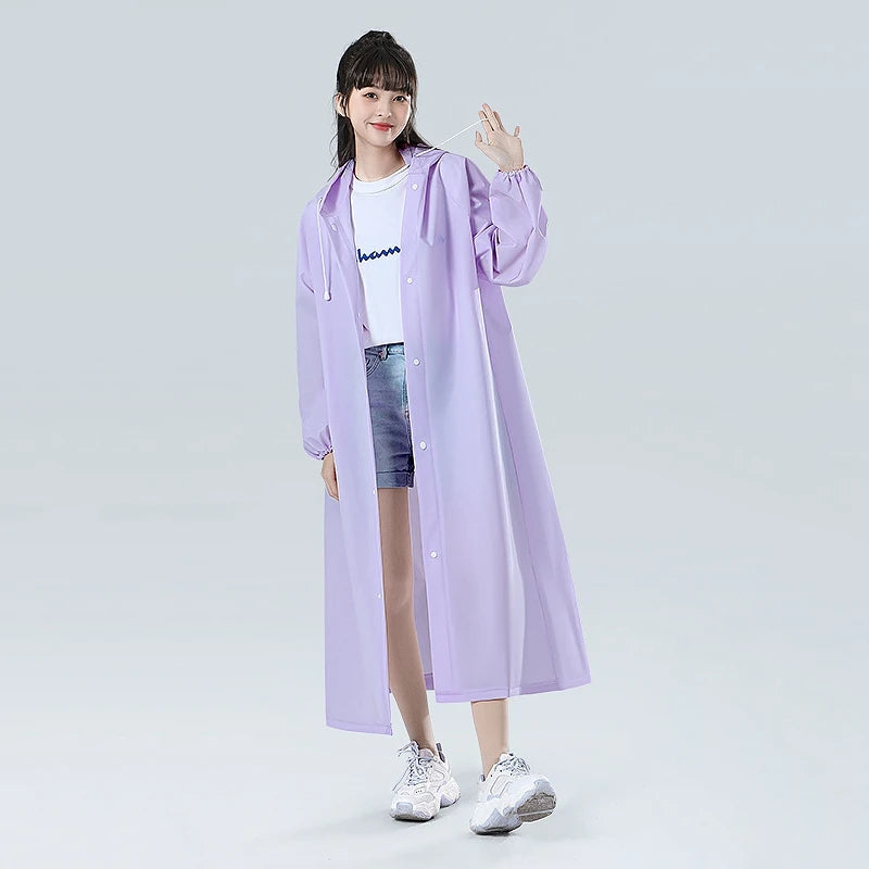 Waterproof EVA Raincoat for Adults