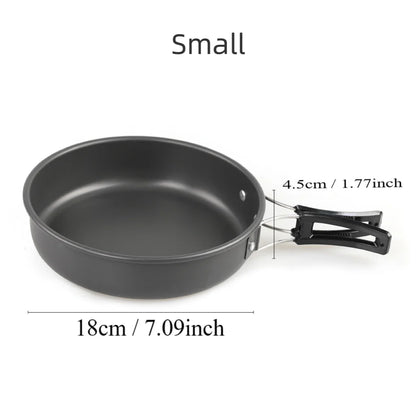 Ultra-Light Aluminum Alloy Camping Pan & Cookware Set