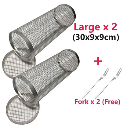 Rolling BBQ Basket