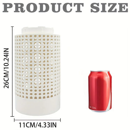 White Plastic Compost Bin