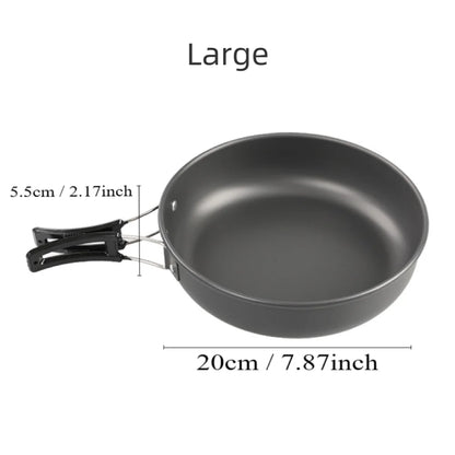 Ultra-Light Aluminum Alloy Camping Pan & Cookware Set