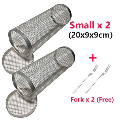 Rolling BBQ Basket