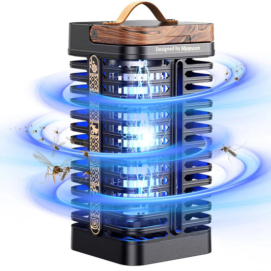 Minimoon 4200V High-Voltage Outdoor Bug Zapper