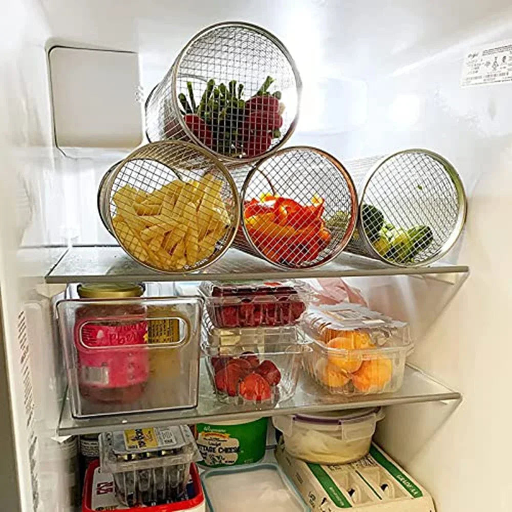 Rolling BBQ Basket