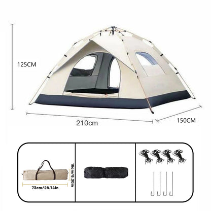 Outdoor Automatic Quick-Open Rain & Sun Shelter Tent