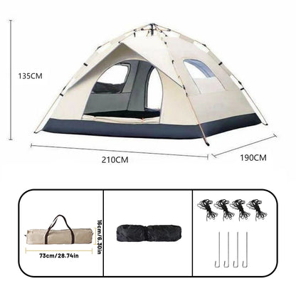 Outdoor Automatic Quick-Open Rain & Sun Shelter Tent