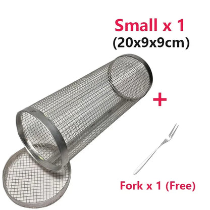 Rolling BBQ Basket