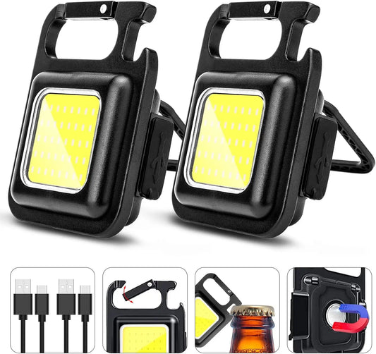 1500LM LED Flashlight Keychain
