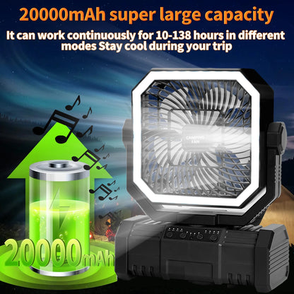 Rechargeable Camping Fan