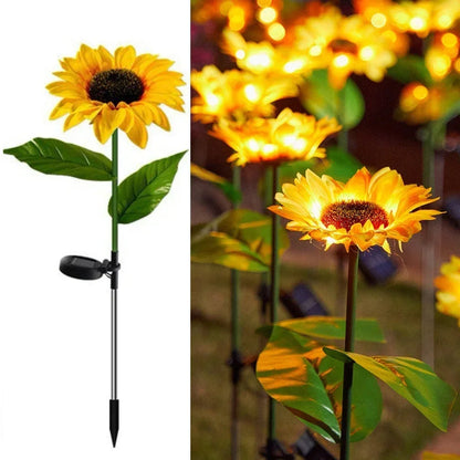 Solar LED Butterfly & Sunflower Festoon Lights