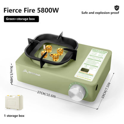 5800W Portable Camping Gas Stove