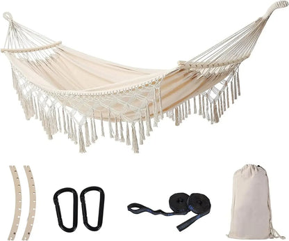 Double Hammock with Stand